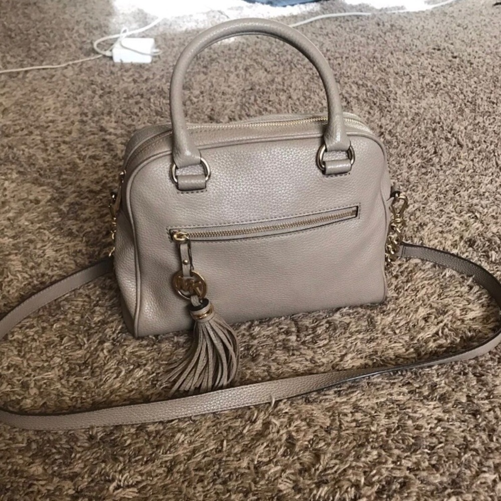 Michael Kors purse with tassel detail